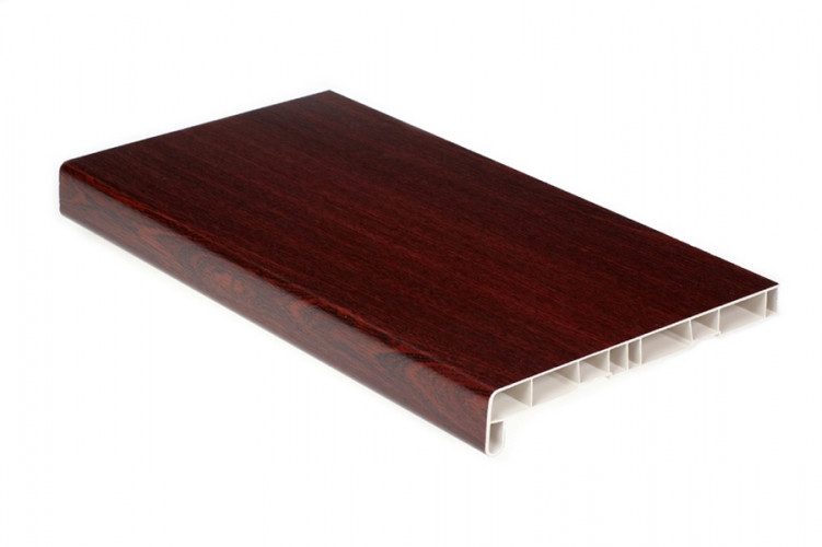 Подоконник ПВХ Витраж VPL 200мм, махагон