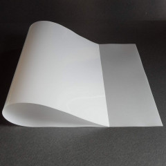 Листовой пластик ПЭТ-А 2050х3050х2мм (белый) Новаттро