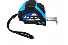 Рулетка 3м*19мм нейлон, автостоп VertexTools 3044-3