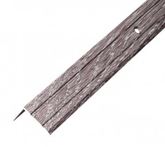 Угол 24х10х1800мм Дуб Марсель алюминиевый Русский профиль