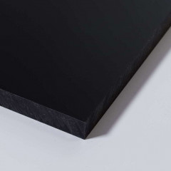 Лист ПНД 15x1500x3000мм первичный черный без УФ Лада-Лист