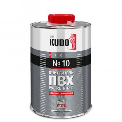 Очиститель для ПВХ N10 слаборастворяющий Kudo SMC-010, 1000мл