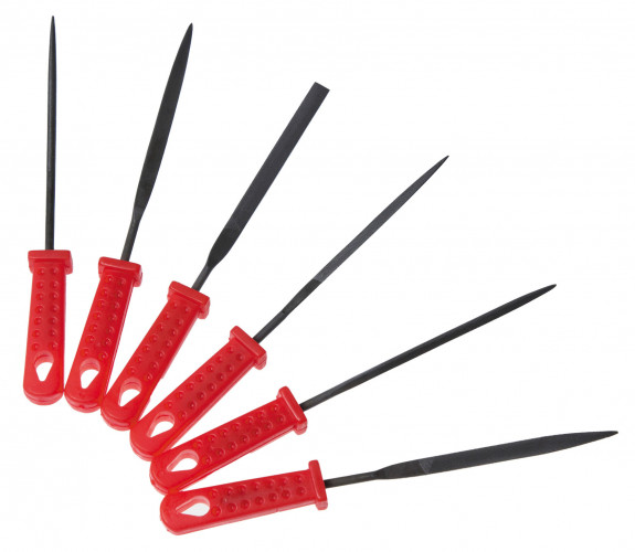 Набор надфилей 6 предметов, 140х3мм РемоКолор 40-0-006