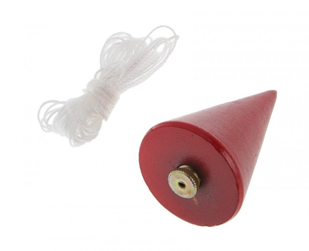 Отвес малярный 200г, длина шнура 5м Конус Hobbi 14-3-102