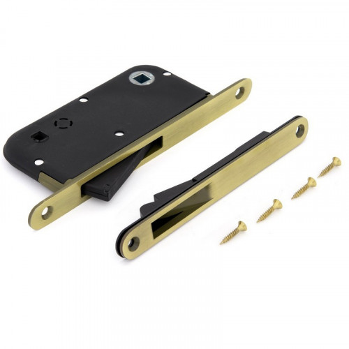 Защелка межкомнатная магнитная Palladium 090 M SB Матовое золото