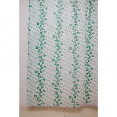 Штора для ванной комнаты 180*180см зеленая WS-804