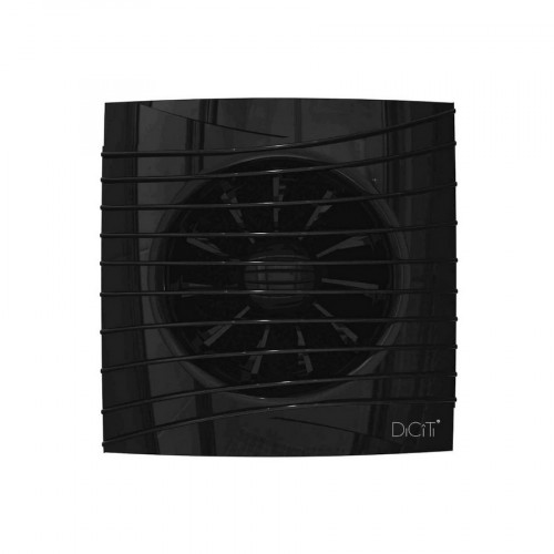 Вентилятор осевой вытяжной D125 Silent 5C Obsidian DiCiTi