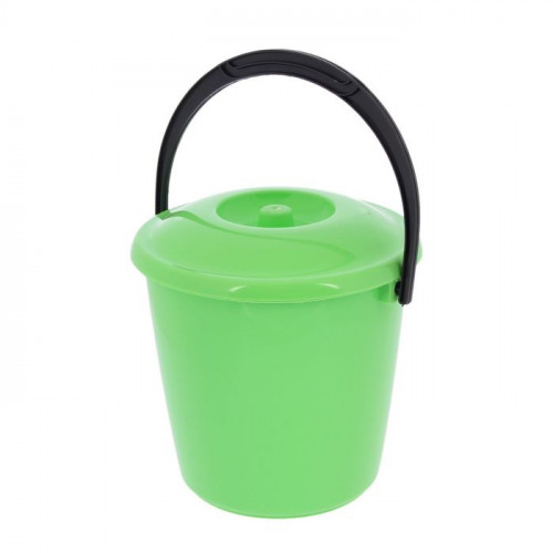 Ведро пластиковое с крышкой, 5л