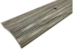 Кант полукруглый 40х900мм Дуб Хельсинки алюминиевый Русский профиль