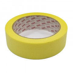 Скотч малярный 50м х 30мм желтая Luxtape