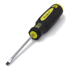 Отвертка шлицевая SL3.2х75мм CR-V, двухкомпонентная рукоятка, Ultra РемоКолор 33-0-604