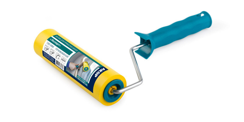 Валик для прикатки обоев 180мм Эксперт Акор