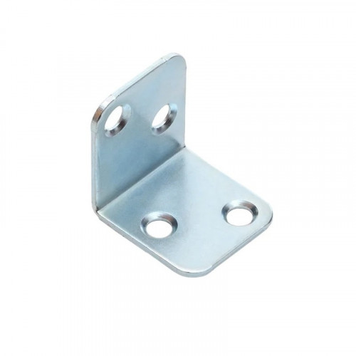 Уголок мебельный (кронштейн) 30х30мм оцинкованный