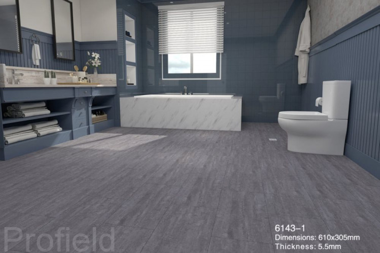 Кварц-виниловый ламинат SPC 610х305х5,5мм Evolution Stone Бельведер Марбл 6143-1 PROFIELD