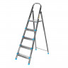 Стремянка 5 ступеней стальная оцинкованная Эконом 1,45м РемоКолор 63-0-155