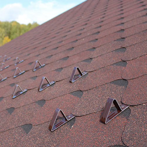 Снегозадержатели для гибкой черепицы Docke PIE, 90шт/уп