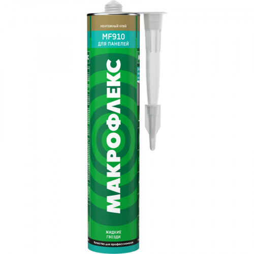 Жидкие гвозди Makroflex MF910 клей для панелей бежевый 300мл