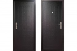 Металлическая входная дверь 860*2050мм, левая Техническая К13