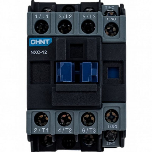 Контактор NXC-12, 12А, 1НО+1НЗ, 220В AC-3 50Гц (R) Chint 836712
