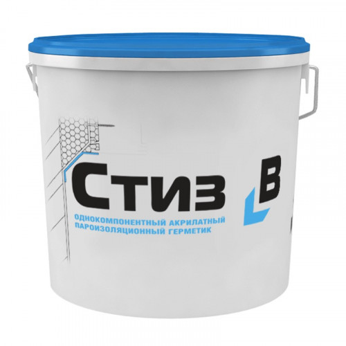 Герметик Сази Стиз B акрилатный, пароизоляционный 3 кг белый