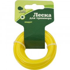 Леска для триммера, квадрат 1,6мм, 15м