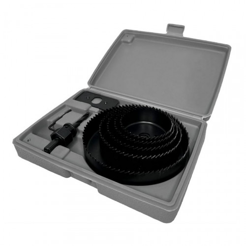 Набор кольцевых пил по дереву 64-127мм 8шт Vertextools 0282-8