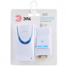 Дверной звонок беспроводной А03 аналоговый Эра Б0053277