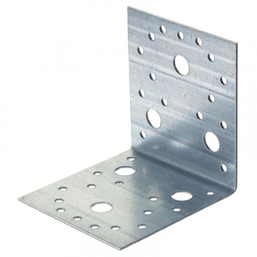 Крепежный уголок оцинкованный 105х105х90х2мм