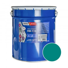Эмаль ПФ-115 бирюзовая Decoself Pufas, 25кг