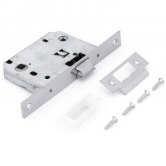 Защелка межкомнатная Фабрика замков 170 CP Хром