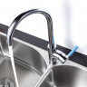 Смеситель для кухни поворотный излив, Аура LeMark LM0605C