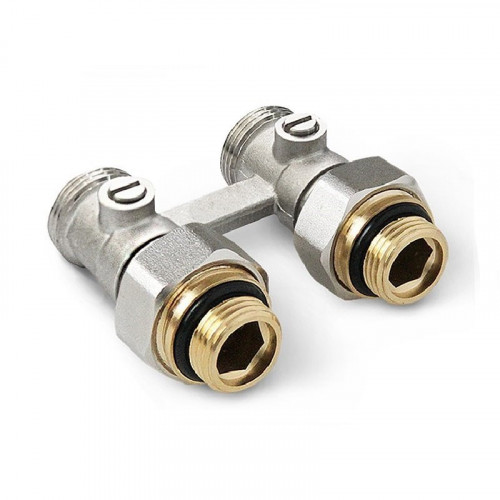 Узел прямой радиатора нижнего подключения 3/4"х1/2" Valtec VT.345K.N.E04