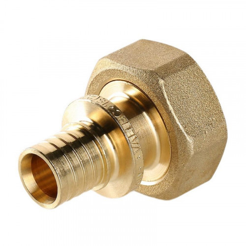 Соединитель надвижной 16(2,2)х3/4" с накидной гайкой Евроконус Valtec VTm.422.EBG.001605