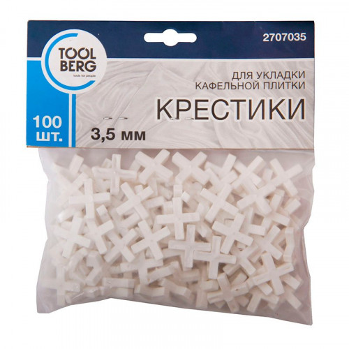 Крестики для укладки плитки 3.5мм 100 шт. T4P 2707035