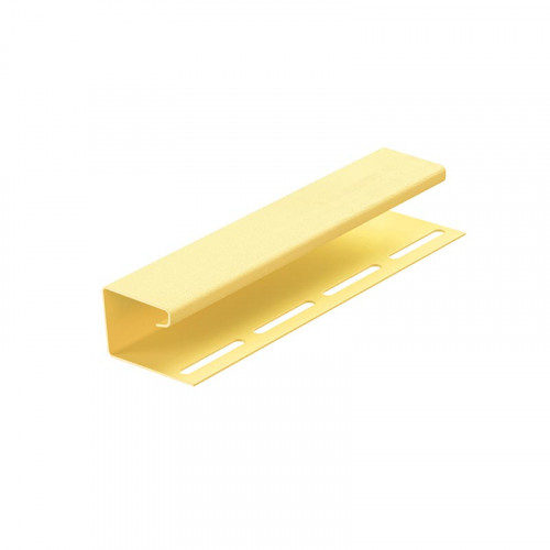 J-Профиль для винилового сайдинга 3050мм, лимон Деке PREMIUM