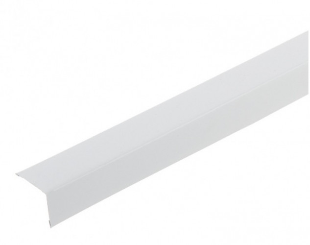 Уголок PL 19х19х3000мм Белый оцинкованный Албес