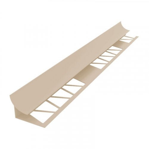 Угол внутренний песчаный для кафеля (раскладка для плитки) 7-8мм Ideal, 2.5м