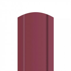 Штакетник 85х1500мм П-образный односторонний RAL 3005 красное вино 0,45 мм
