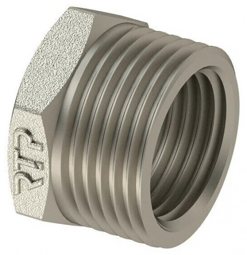 Футорка латунная 3/4 x 1/2 наружная/внутренняя резьба РТП (25122)