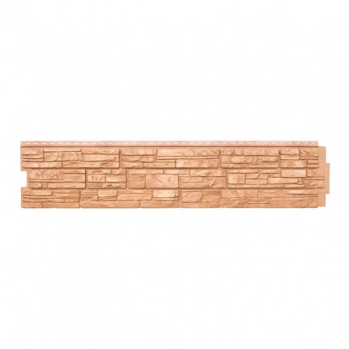 Фасадная панель Крымский Сланец янтарный 306х1487мм, Я-Фасад Grand Line