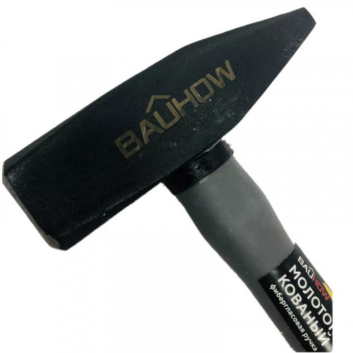 Молоток 1000гр, фибергласовая ручка Bauhow