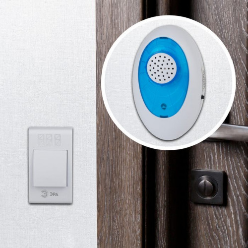 Дверной звонок беспроводной А01 аналоговый ЭРА Б0019873