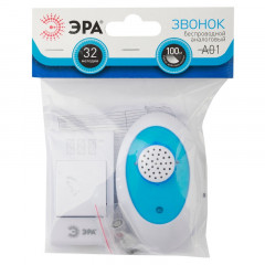 Дверной звонок беспроводной А01 аналоговый ЭРА Б0019873