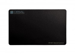 Декоративная раскладка S-дизайн А03 25*3000мм, Черный жемчуг Cesal (Альконпласт)