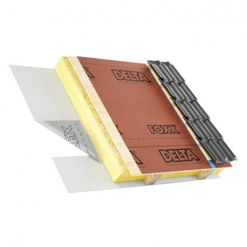 Мембрана диффузионная для пологих скатов DELTA-FOXX 1,5х50м, 270г/м2