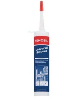 Герметик силиконовый универсальный белый Penosil Premium (280 мл)