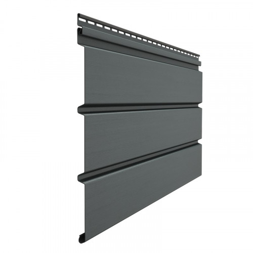 Софит сплошной (Т4) 3000*305мм, графит Деке PREMIUM