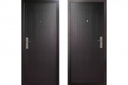 Металлическая входная дверь 960*2050мм, правая Техническая К13