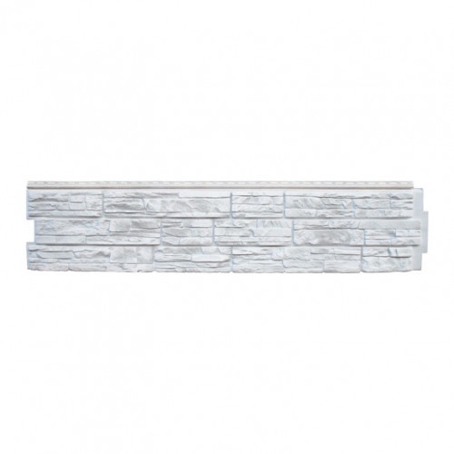 Фасадная панель Крымский Сланец серебро 312х1476мм, Я-Фасад Grand Line