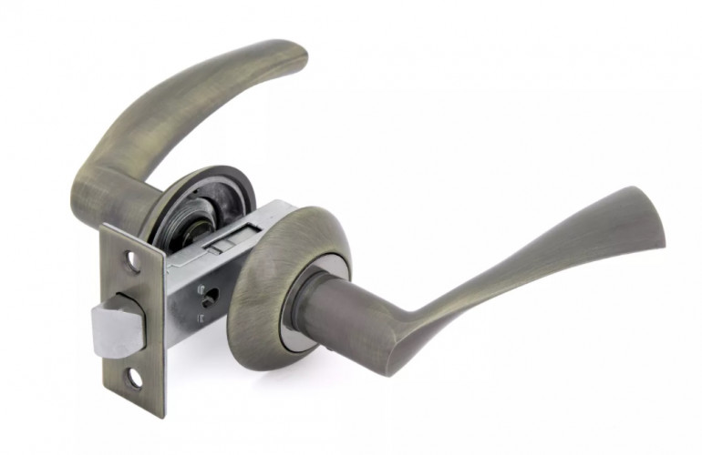 Набор дверной фурнитуры FZ 03-С 100 2Н АВ Античная бронза